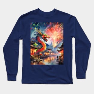 Chinese dragon new year Long Sleeve T-Shirt